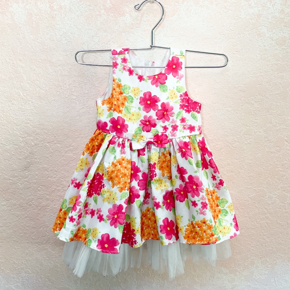 Girls floral dress